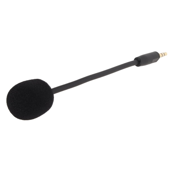 Reemplazo De Micrófono De 3,5 Mm, Plug And Play 20 Hz-16 KHz Micrófono De Juego Profesional Brazo De Micrófono Extraíble Reducción De Ruido Omnidireccional Para Auriculares