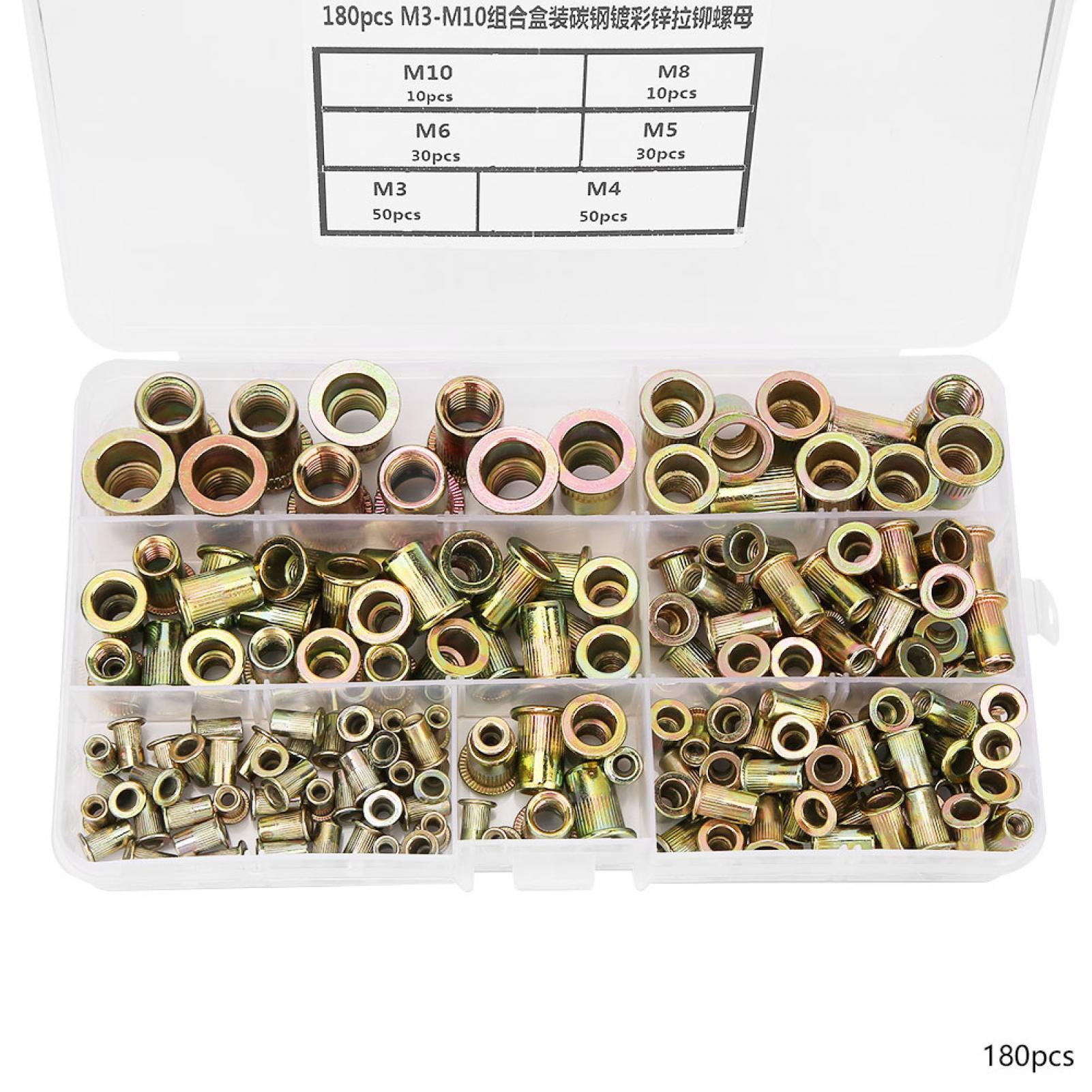 Lightweight Firm Rivet Nut Set, Blind Rivet Nut Kit Set, Fiberglass