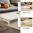 thumbnail image 3 of CHICHUMID 2Pcs Sewing Machine Extension Table White Plastic Workspace for Home Use with Stable Support, 3 of 8