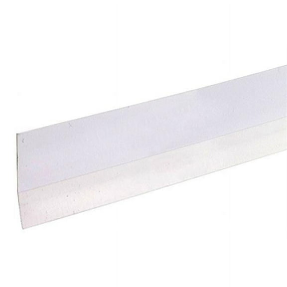 36 in. White Self-Adhesive Door Sweep