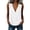 White, variant on WRFWUL Womens Cotton Linen Tank Tops Deep V Neck Sleeveless Pleated Vest Loose Fit Solid Summer Casual Tank Shirts