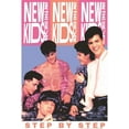 thumbnail image 2 of New Kids On The Block Step by Step Mens White Short Sleeve T Shirt 90s Music Boy Band Graphic Tees, 2 of 5