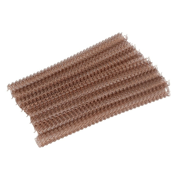 De Encuadernación De Alambre De Doble Bucle De 1/2 Pulg., Alambre De Encuadernación De 34 Bucles Para Papel A4, 100 Hojas Con Paso 3:1, Rotación De 360 grados