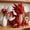 Red, variant on Emdiqzs Crochet Dragon Plush Kit diy Handmade Animal Toy Craft Project for Home
