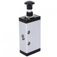 thumbnail image 3 of Mechanical G1/4-Inch Hand Valve Aluminum Alloy Shell Three-Way Switch XQ230622, 3 of 8