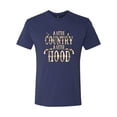 thumbnail image 2 of Wild Bobby, A Little Country, A Little Hood, Pop Culture, Men Premium Tri Blend Tee, Vintage Navy, X-Large, 2 of 4