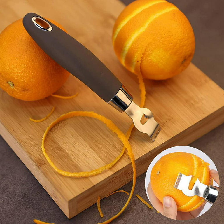 1pc, Cutting Zester Tool, Fruit Peeler Grater, Cocktail Lemon Peeler, Lemon  Grater, Cocktails Knives, Household Carving Chocolate Slicer, Cutter Kitch