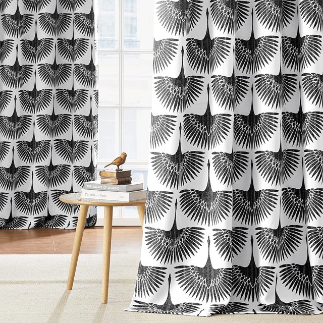 sasyxdc Semi Sheer Curtains 63 inch Length Linen Pattern Window Curtain Panels Privacy Protect Flame Print Drapes Light Glare Filtering for Bedroom Living Room Foyer 50 x 63 in 2 Piec