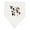 White and Black, variant on Inktastic I'm One-cowboy Riding Horse Birthday Baby Bandana Bib