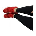 thumbnail image 3 of Womens Fashion Platform Trainers Ladies Sneakers Slip On Walking Gym Shoes Red 5.5, 3 of 3