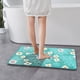 thumbnail image 5 of Xihbxyly Liquidación de Ropa de Mujer Alfombrilla En Fibra Impregnada de Fibra Índigo, Absorbente, Dormitorio, Antideslizante, Flocada, En Estampado de Crisantemos, 5 of 6