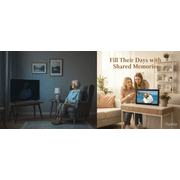 Ptlahmri Uhale 15.6 Inch Digital Picture Frame with 32GB Storage, 1920x1080 FHD IPS Touchscreen, Wifi Cloud App Remote Control, Wall Mountable, SD/USB Support, Share Photos/Videos Anywhere