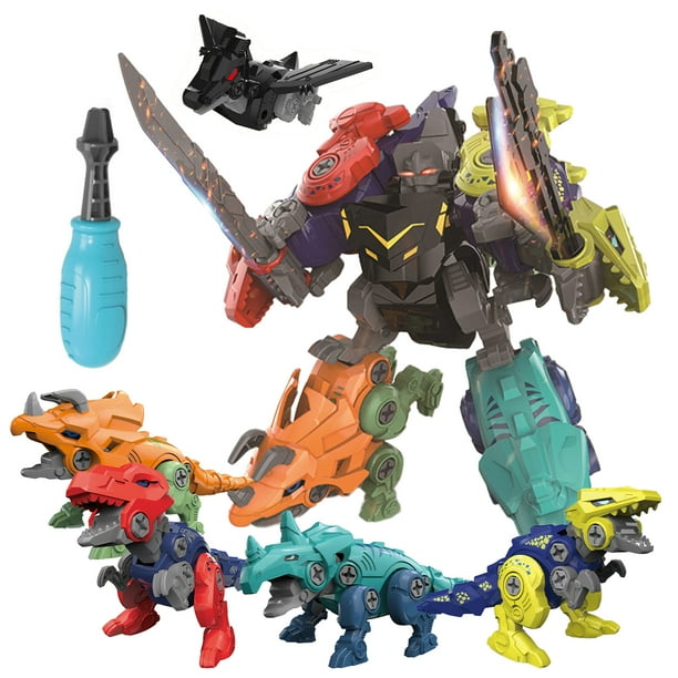 Take Apart Dinosaur Toys Para Niños 3-5 5-7 Stem Construction Building Kids Toys Con Destornillador, Dinosaur Toy Party Regalos De Cumpleaños Para Niños Niñas Muyoka Hogar