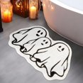 thumbnail image 4 of HANDIED Polyester carpet Gothic Bat Pumpkin Mat Halloween Bathroom Rug Non Water Absorbent Shower Rug For Bathroom Kitchen Porch Holiday Decor, 4 of 8