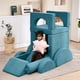thumbnail image 3 of Couch 14PCS Luxury, Floor Sofa Modular Furniture for Adults,Kids, Modular Foam Play Couch Sectional Sofa My Lux Decor Round, 3 of 12