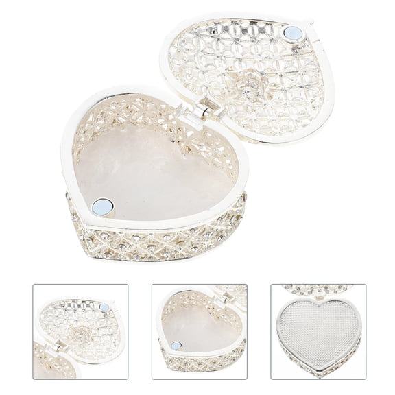 Soimiss Necklace Box Rhinestone 1Set for Women