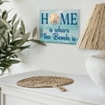 thumbnail image 4 of JennyGems Beach House Decor, Farmhouse Wall Art, Coastal Nautical Decor, Beach Wall Decor Farmhouse Bathroom Signs, Beach Signs Coastal Farmhouse Decor (Home Is Where the Beach Is), 4 of 9