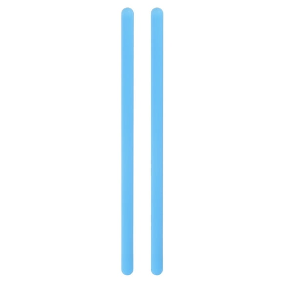 REGALWOVEN 2Pcs Paletas de Silicona 5.51" Varillas de Mezcla Reutilizables Azul Cielo