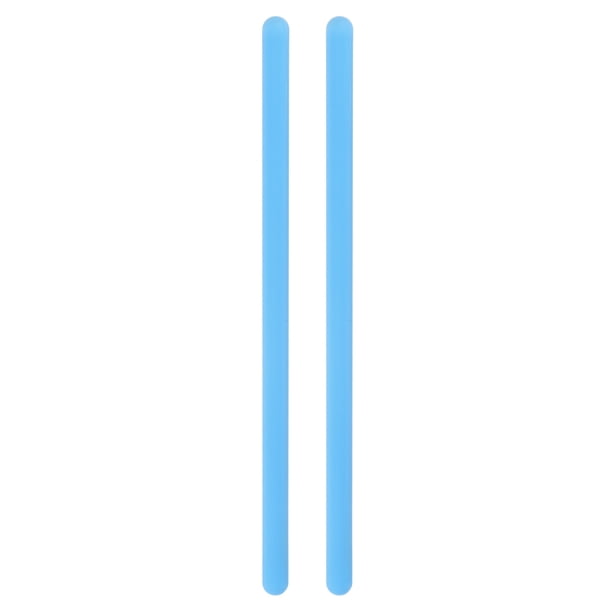 REGALWOVEN 2Pcs Paletas de Silicona 5.51" Varillas de Mezcla Reutilizables Azul Cielo