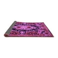 thumbnail image 2 of Ahgly Company Indoor Square Medallion Purple French Area Rugs, 8' Square, 2 of 4