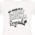 thumbnail image 4 of Inktastic My Mom is a Fantasy Football Legend Boys or Girls Long Sleeve Baby Bodysuit, 4 of 5