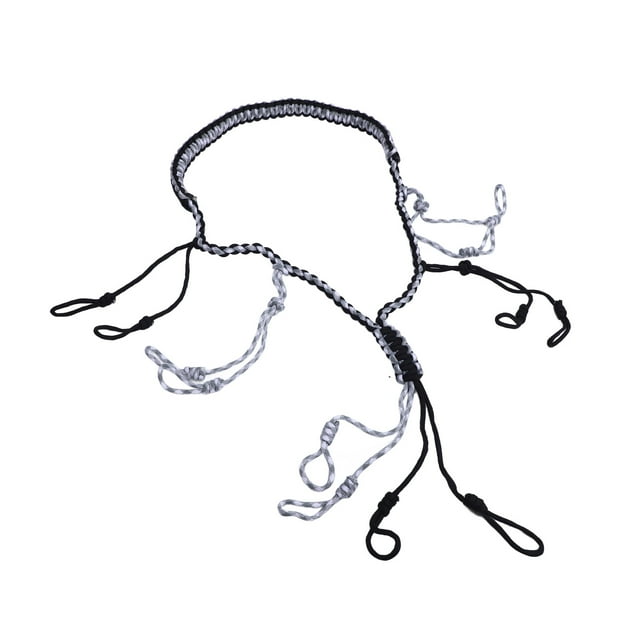 Nylon Nylon Tejido A Mano Duck Lanyard Lanyard Con 12 Bucles Ajustables, Equipo Para Aves Acuáticas, Faisán