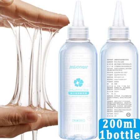 Water Based Sex Lube Personal Lubricantes Sexuales Gel with Nozzle for Couple Men Women 6.7oz/200ml