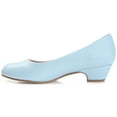thumbnail image 3 of Journee Womens Saar Comfort Insole Round Toe Block Heel Pumps, Widths Available, 3 of 10