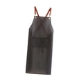 thumbnail image 4 of Delantal impermeable Delantal de cocina Correas ajustables Delantal de chef resistente a prueba de aceite para Negro, 4 of 9