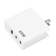 thumbnail image 4 of Estación de carga USB de 3 puertos PD rápida de 65 W USB C USB A para teléfonos portátiles 100-240 V, 4 of 15
