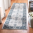 thumbnail image 2 of SAFAVIEH Isabella Kiana Oriental Runner Rug, Cream/Navy, 2'2" x 5', 2 of 8
