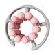 thumbnail image 2 of Rodillo de masaje para piernas, masajeador fascial manual, rodillo anticelulítico, masaje de tejido profundo. Rosa, 2 of 9