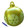 Visland Giant Christmas PVC Inflatable Decorated Ball,Christmas