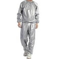 thumbnail image 3 of Unisex Sweat Sauna Suit Lose Weight Slimming Anti Rip Workout Training Clothes, 3 of 3