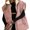 wine, variant on Women Floral Printed Puffer Vest Stand Collar Zip‑Up Sleeveless Quilted Jacket with Pockets