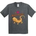 thumbnail image 3 of Inktastic I Love Bearded Dragons Youth T-Shirt, 3 of 5