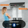 thumbnail image 6 of BRANO 30 Inch Under Cabinet Range Hood with Voice/Gesture/Touch Control, 900 CFM Kitchen Hood Vent with 4-Speed Exhaust Fan,Adjustable Lights, 6 of 10