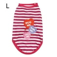 thumbnail image 3 of Chalecos a rayas Greeniant Ropa para mascotas Algodón PT003718-04, 3 of 6