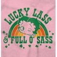 thumbnail image 2 of Betty Boop Lucky Lass Full O Sass Women's Graphic T Shirt Tees Brisco Brands S, 2 of 6