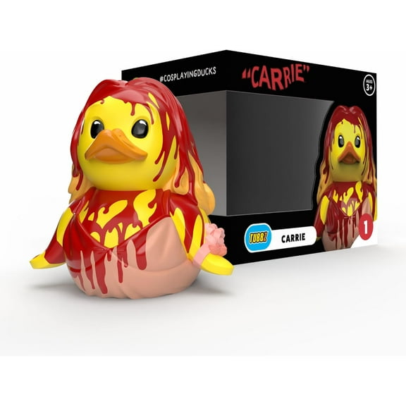 TUBBZ Boxed Edition: Horror - Carrie Cosplaying Rubber Duck Vinyl Figure