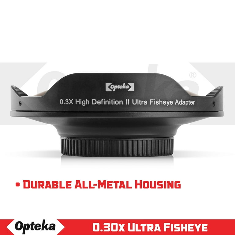 Opteka Platinum Series 0.3X HD Ultra Wide Fisheye Lens for Canon 