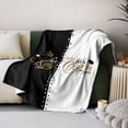 thumbnail image 3 of LHSHID Bride Groom Gifts Wedding Engagement Gifts for Couples Newlywed Gifts for Couples Best Bride and Groom Blanket Present Anniversary Bridal Shower Gift Ideas for Her Him 50x60in, 3 of 6
