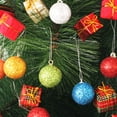 thumbnail image 2 of 12pcs DIY Christmas Balls Ornaments for Xmas Tree - Shatterproof Christmas Tree Decorations Large Hanging Ball Christmas Tree Ball Christmas Festival Party Supplies Red, 2 of 9