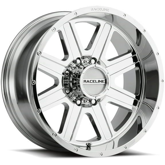 Raceline 940C-HOSTAGE 20" Cast Aluminum Wheel, HOSTAGE CHROME 20X10 5X127 -19mm