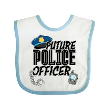 

Inktastic Future Police Officer Gift Baby Boy or Baby Girl Bib