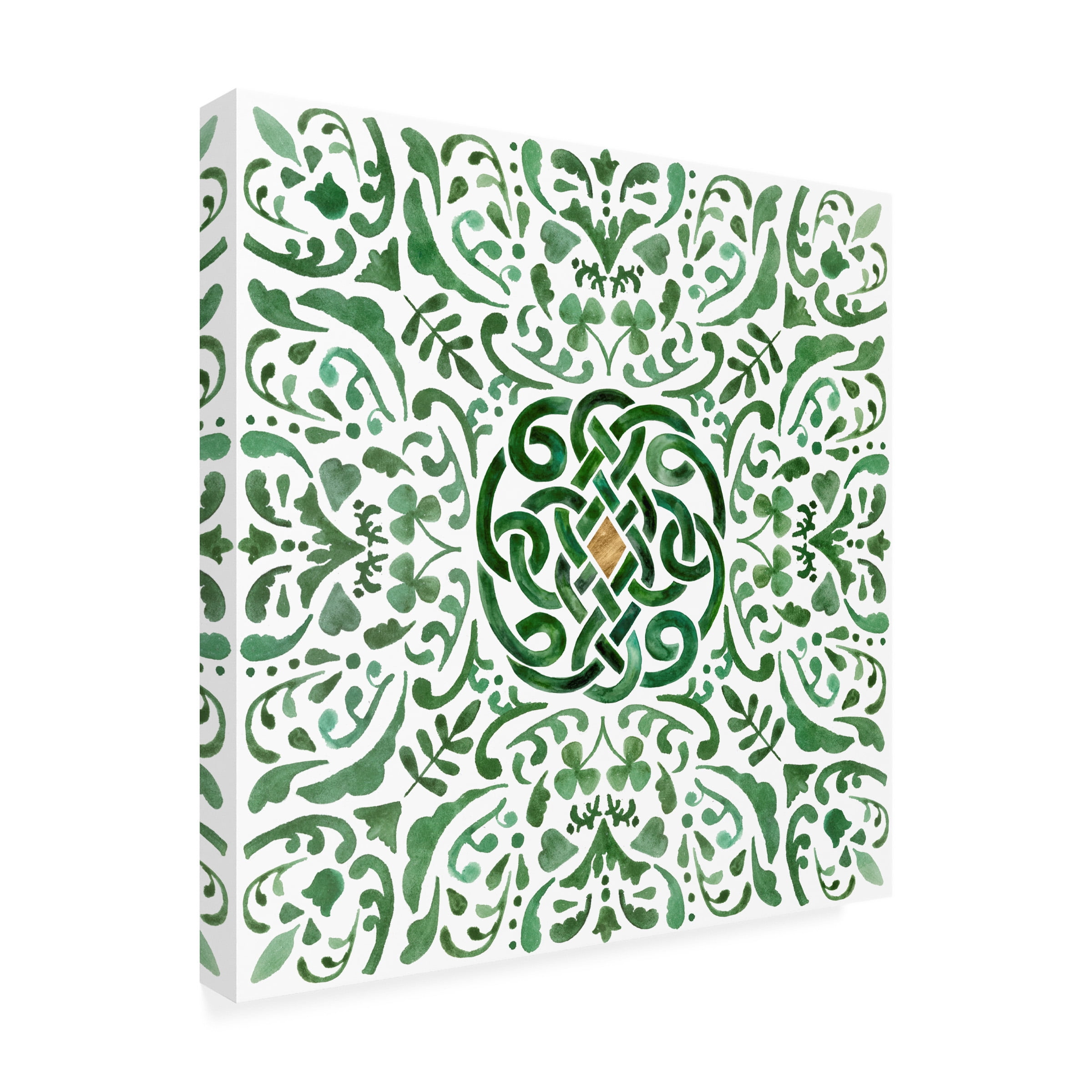 Victoria Borges 'Celtic Knot IV' Canvas Art