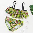 thumbnail image 1 of Traje de baño para niñas de 1 a 14 años, traje de baño para niñas, conjunto de Bikini para niños de dos piezas, traje de baño Infantil para niños-ST108mix Tan Jianjun unisex, 1 of 2