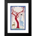 thumbnail image 2 of George Barbier 13x18 Black Modern Framed Museum Art Print Titled - Woman, Faon and Red Tree, 2 of 5