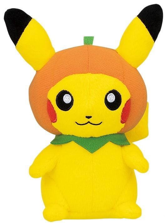 Pikachu Halloween Kürbis Plüschtier Pokemon Original Japan Banpresto 