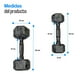 thumbnail image 2 of Set Mancuernas Hexagonales Tayga Par 5lb, 10lb, Pvc y acero color Camuflaje, 2 of 6